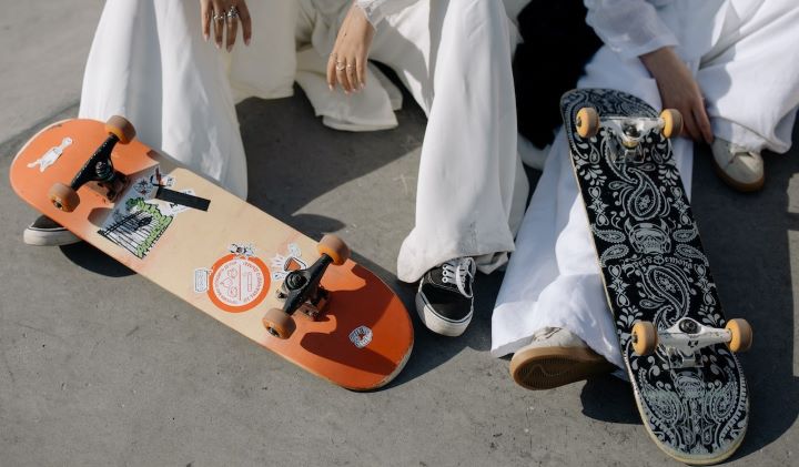 Back Of A Skateboard